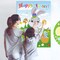 Easter Game for Kids, Pin The Tail on The Bunny, Pin The Egg on The Bunny with 24 Tails